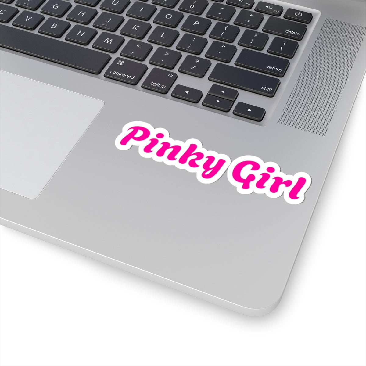 Pegatina troquelada de Pinky Girl