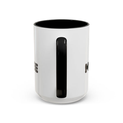 'The Morning Coffee' Black-Trim Ceramic Mug (11/15 oz)