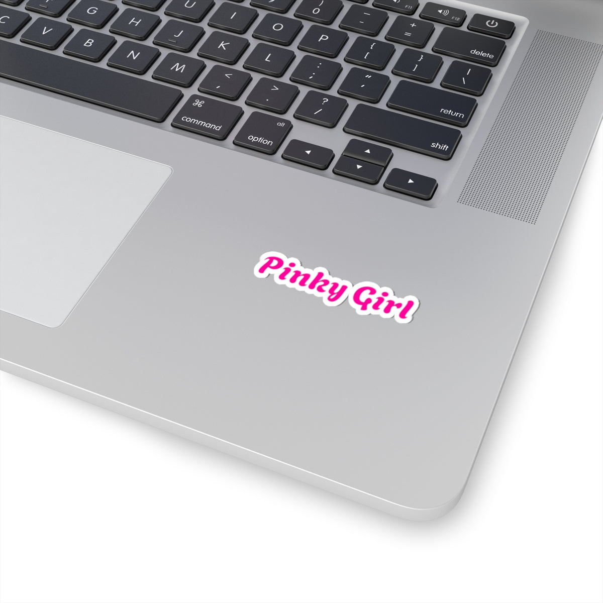 Pegatina troquelada de Pinky Girl