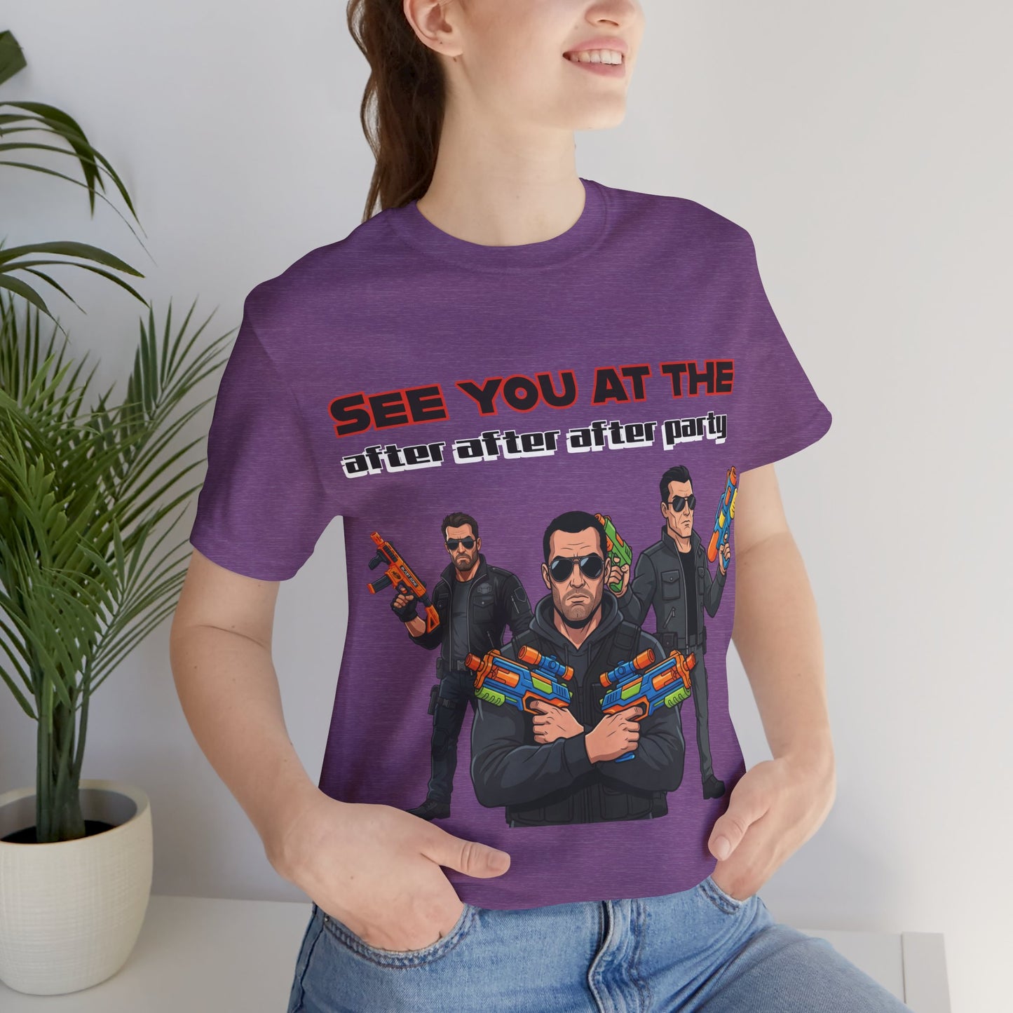 "See You At The After After After Party" Water Gun Squad T-Shirt