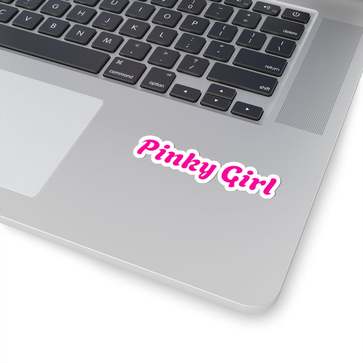 Pegatina troquelada de Pinky Girl