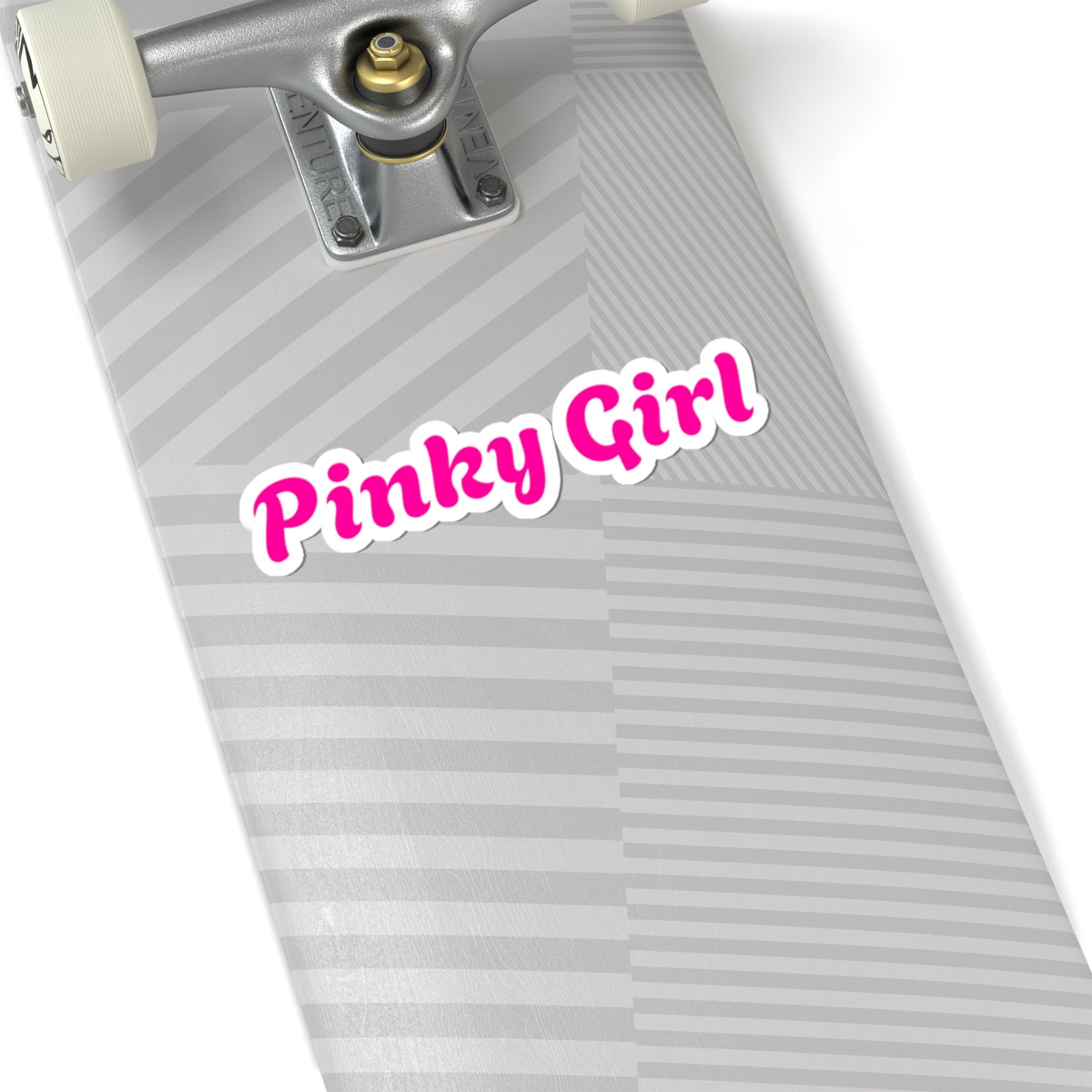 Pegatina troquelada de Pinky Girl
