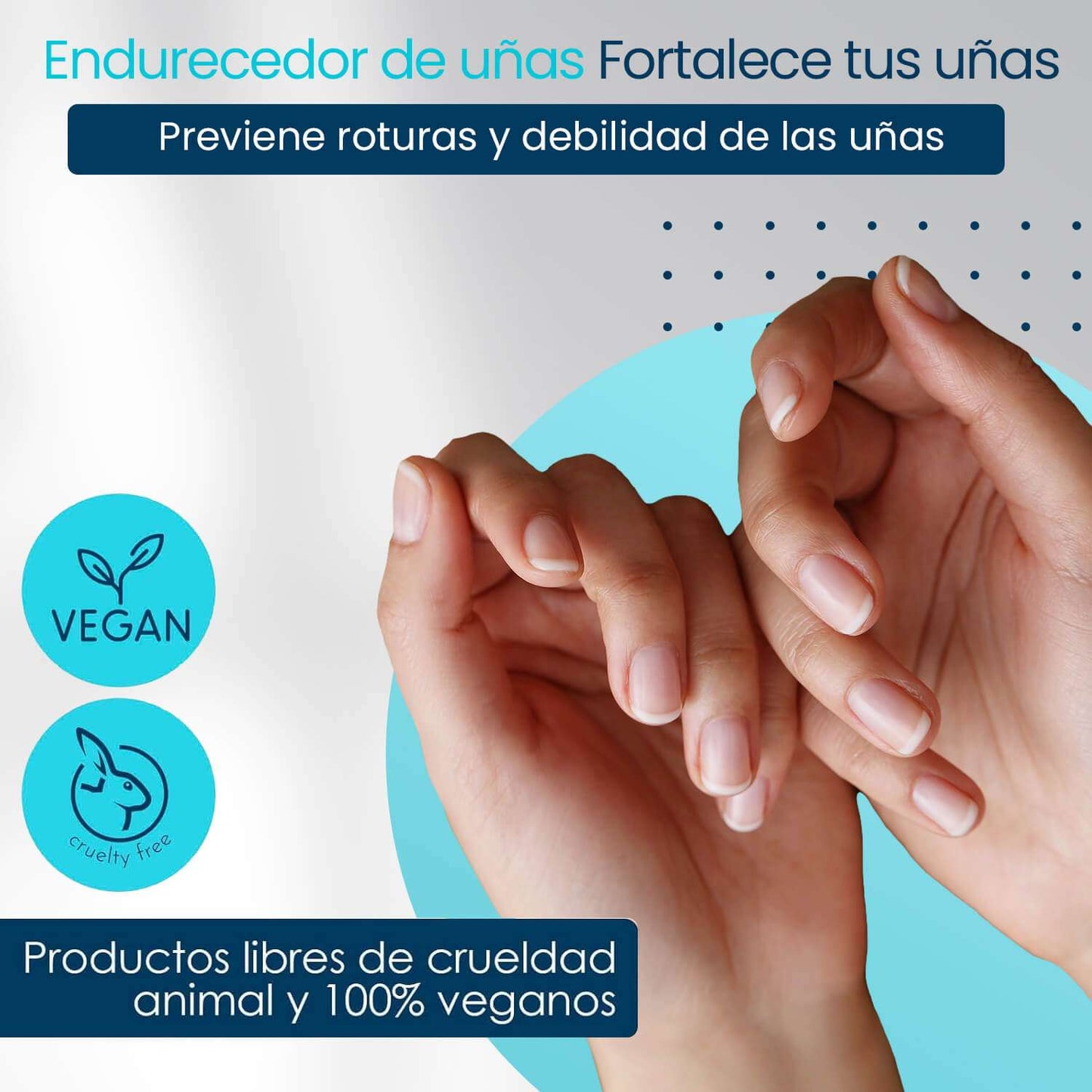 Nail Hardener 15 ml- Endurecedor de uñas - Nooves Nails-1