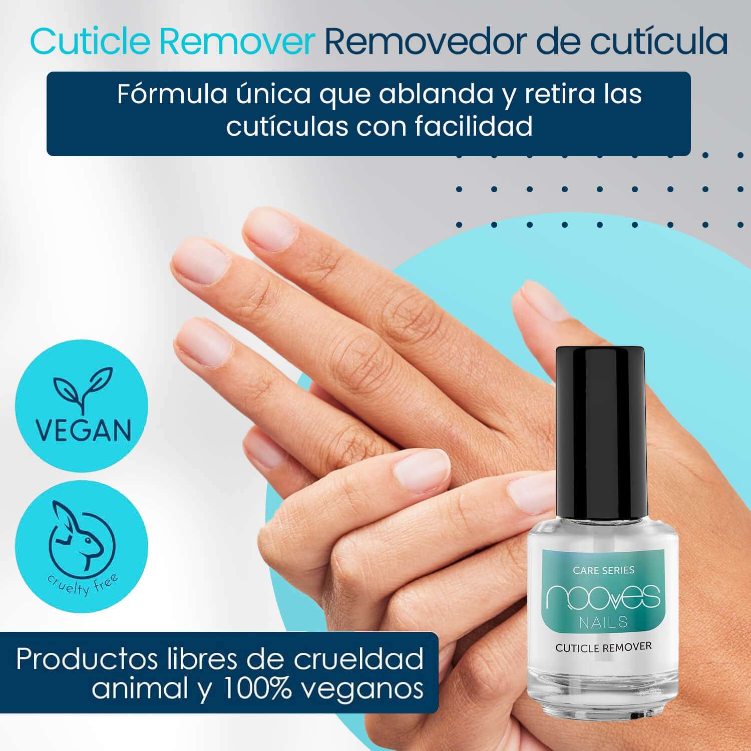 Cuticle Remover 15ml - Removedor de cutícula - Nooves Nails-1