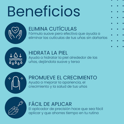 Cuticle Remover 15ml - Removedor de cutícula - Nooves Nails-4