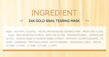 Gold Snail Peel Off Mask