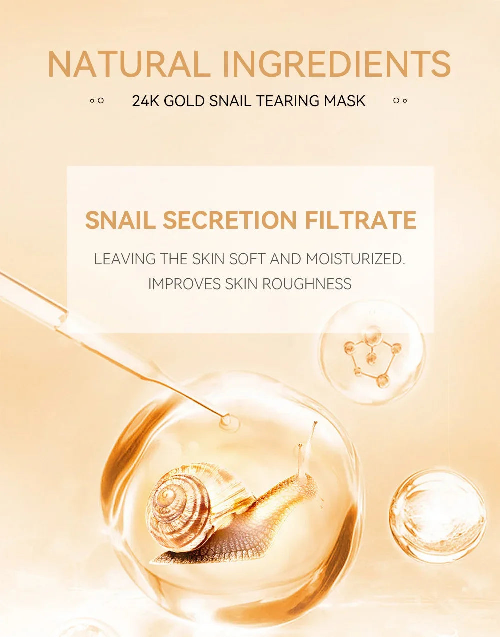 Gold Snail Peel Off Mask