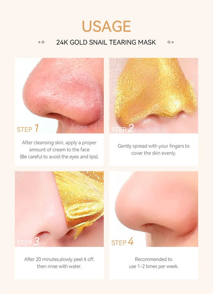Gold Snail Peel Off Mask