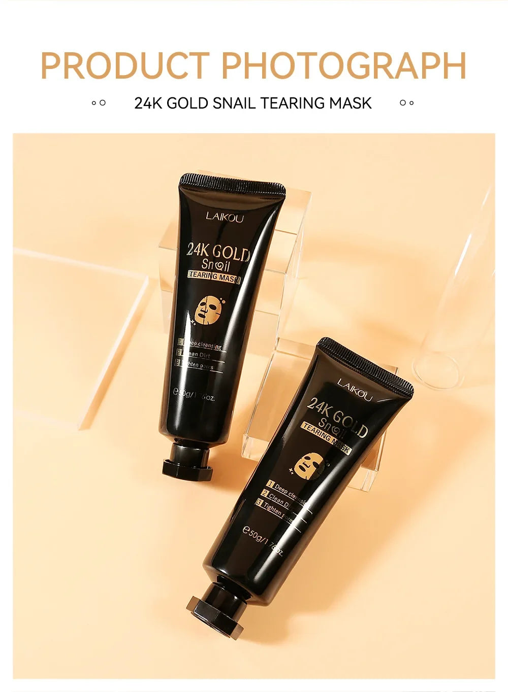 Gold Snail Peel Off Mask