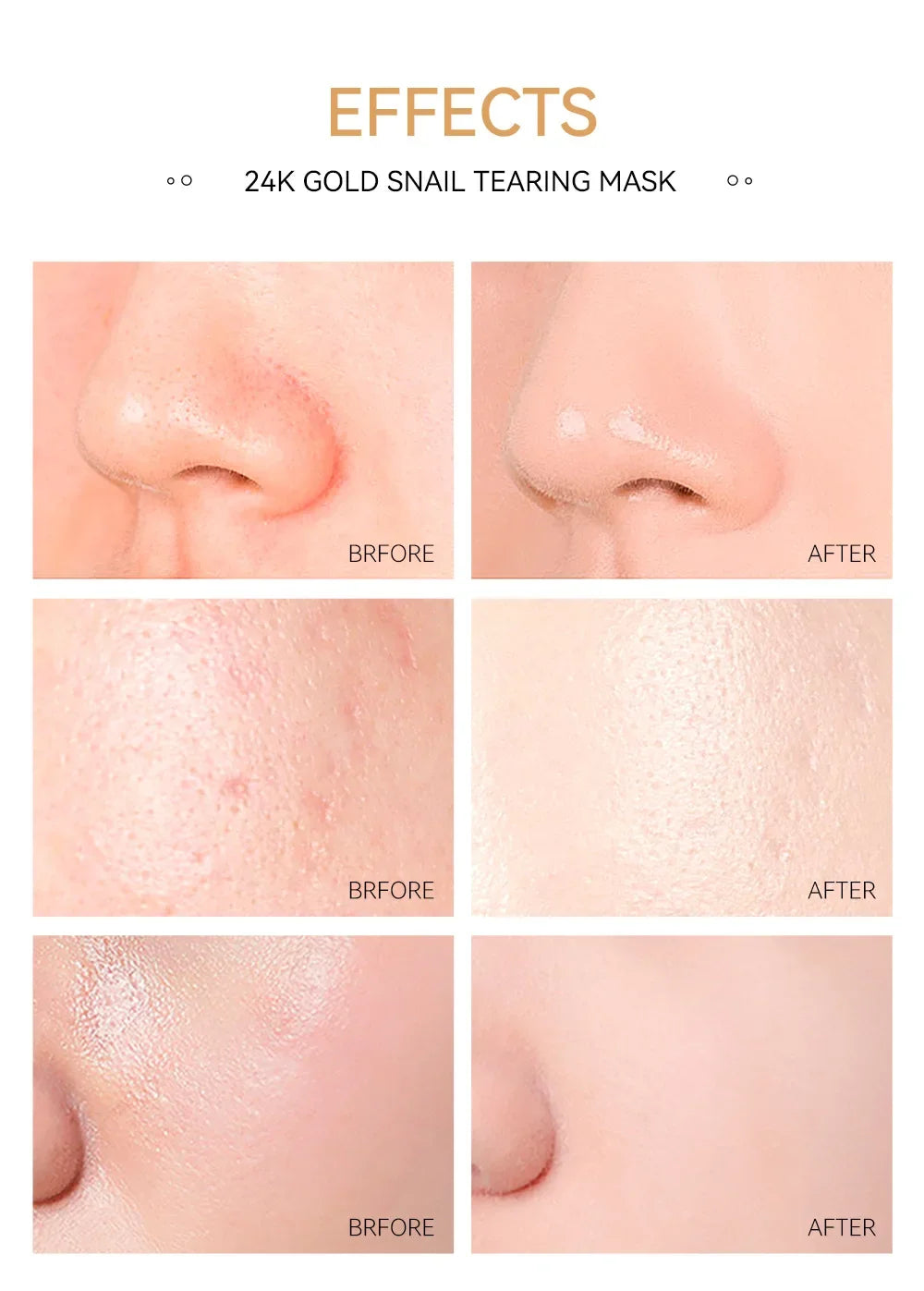 Gold Snail Peel Off Mask