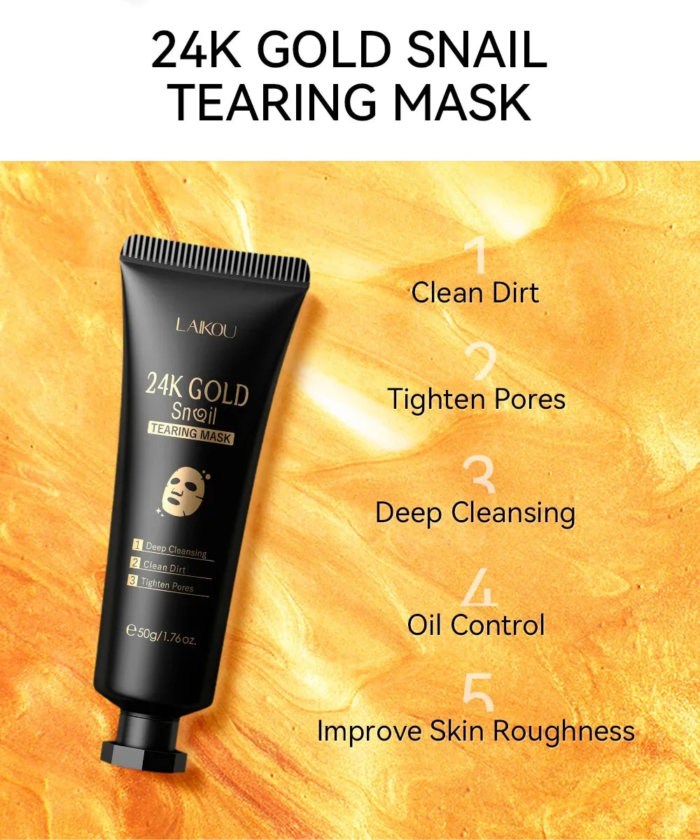 Gold Snail Peel Off Mask