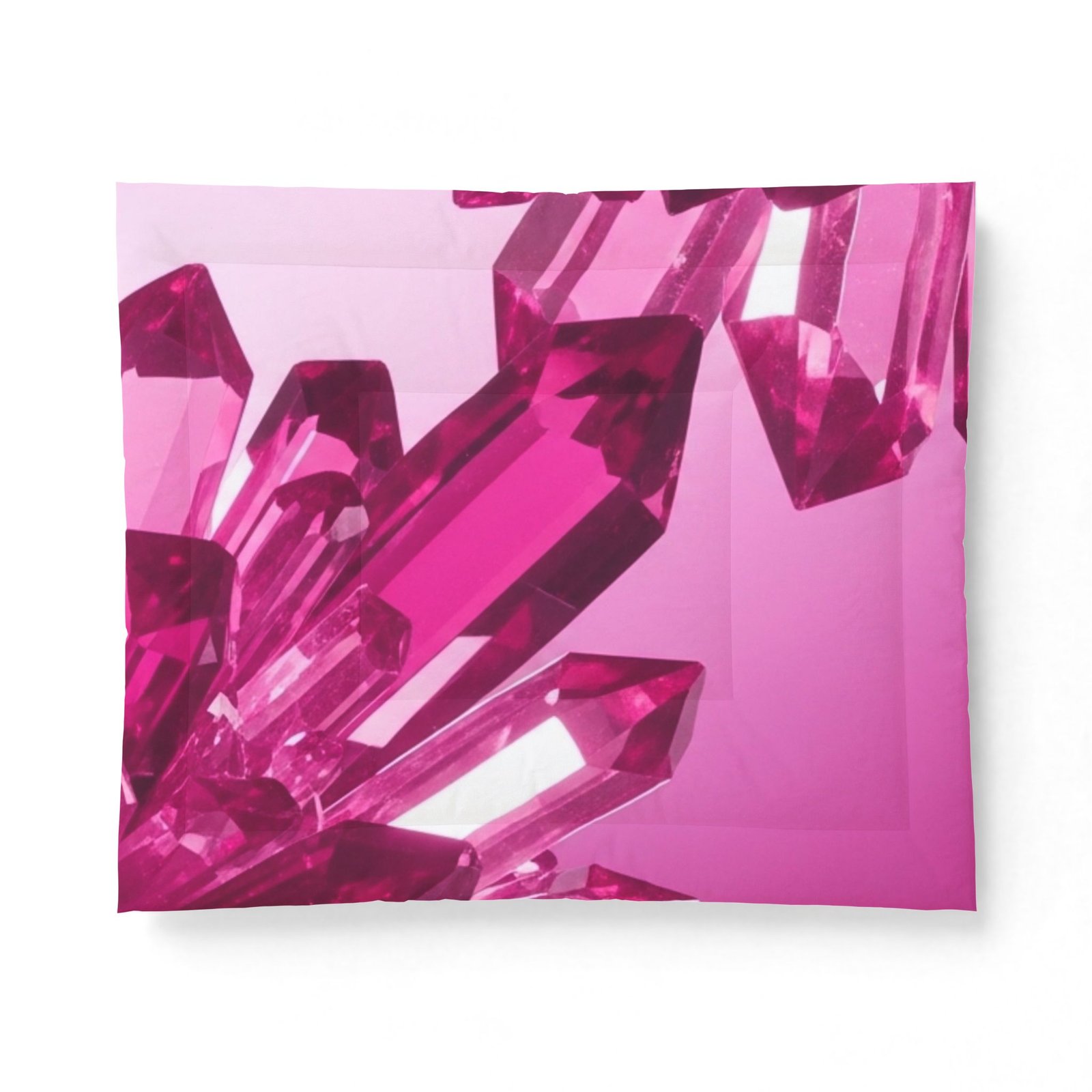 Pink Crystal Cotton Comforter